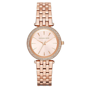 Buy Shop Michael Kors Darci Rose Gold Dial Rose Gold Stainless Steel Strap Watch for Women - MK3366 USA Online