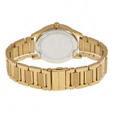 Buy Shop Michael Kors Hartman Quartz Gold Dial Gold Steel Strap Watch For Women - MK3490 USA Online