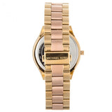 Buy Shop Michael Kors Slim Runway Pink Dial Two Tone Steel Strap Watch for Women - MK3493 USA Online