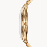 Buy Shop Michael Kors Slim Runway Pink Dial Two Tone Steel Strap Watch for Women - MK3493 USA Online
