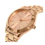 Buy Shop Michael Kors Slim Runway Pink Dial Two Tone Steel Strap Watch for Women - MK3493 USA Online