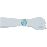 Michael Kors Darci Mother of Pearl Blue  Dial Silver Steel Strap Watch for Women - MK3515