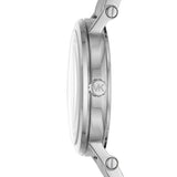 Buy Shop Michael Kors Norie Grey Dial Silver Stainless Steel Strap Watch for Women - MK3559 USA Online