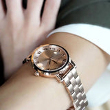 Buy Shop Michael Kors Norie Rose Gold Dial Rose Gold Steel Strap Watch for Women - MK3561 USA Online