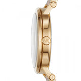 Buy Shop Michael Kors Norie Gold Dial Two Tone Steel Strap Watch for Women - MK3586 USA Online
