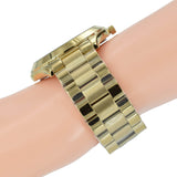 Buy Shop Michael Kors Slim Runway Gold Dial Gold Steel Strap Watch for Women - MK3590 USA Online