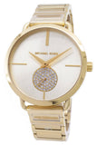 Buy Shop Michael Kors Portia Gold Dial Gold Steel Strap Watch for Women - MK3639 USA Online