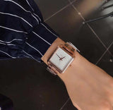 Buy Shop Michael Kors Lake Quartz White Dial Rose Gold Steel Strap Watch For Women - MK3645 USA Online