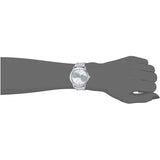 Buy Shop Michael Kors Harman Analog Silver Dial Silver Steel Strap Watch For Women - MK3672 USA Online