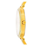 Buy Shop Michael Kors Jaryn Quartz Gold Dial Gold Steel Strap Watch For Women - MK3784 USA Online