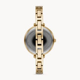 Buy Shop Michael Kors Jaryn Quartz Gold Dial Gold Steel Strap Watch For Women - MK3784 USA Online