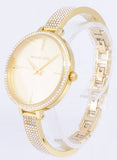 Buy Shop Michael Kors Jaryn Quartz Gold Dial Gold Steel Strap Watch For Women - MK3784 USA Online