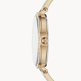 Buy Shop Michael Kors Jaryn Quartz Gold Dial Gold Steel Strap Watch For Women - MK3784 USA Online