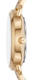 Buy Shop Michael Kors Portia Quartz White Dial Gold Steel Strap Watch for Women - MK3840 USA Online
