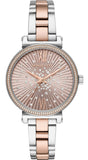 Buy Shop Michael Kors Sofie Quartz Rose Gold Dial Two Tone Steel Strap Watch For Women - MK3972 USA Online