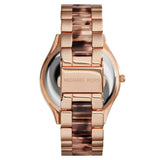 Buy Shop Michael Kors Runway Rose Gold Dial Two Tone Steel Strap Watch for Women - MK4301 USA Online