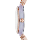 Buy Shop Michael Kors Delray Rose Gold Dial Two Tone Steel Strap Watch for Women - MK4319 USA Online