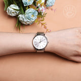 Buy Shop Michael Kors Pyper Quartz White Dial Silver Mesh Strap Watch for Women - MK4338 USA Online