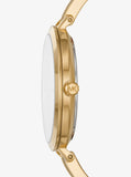 Buy Shop Michael Kors Jaryn Quartz Gold Dial Two Tone Steel Strap Watch for Women - MK4341 USA Online