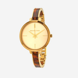 Buy Shop Michael Kors Jaryn Quartz Gold Dial Two Tone Steel Strap Watch for Women - MK4341 USA Online