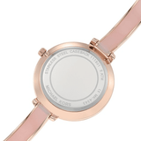 Buy Shop Michael Kors Jaryn Analog Gold Dial Pink Steel Strap Watch For Women - MK4343 USA Online