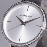 Buy Shop Michael Kors Charley Quartz Silver Dial Silver Steel Strap Watch for Women - MK4398 USA Online