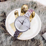 Buy Shop Michael Kors Charley Quartz Silver Dial Silver Steel Strap Watch for Women - MK4398 USA Online