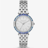 Buy Shop Michael Kors Darci Quartz White Dial Silver Steel Strap Watch For Women - MK4516 USA Online