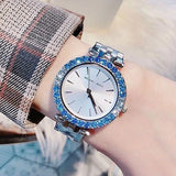 Buy Shop Michael Kors Darci Quartz White Dial Silver Steel Strap Watch For Women - MK4516 USA Online