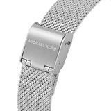 Buy Shop Michael Kors Pyper Quartz Mother of Pearl White Dial Silver Mesh Strap Watch For Women - MK4618 USA Online