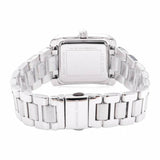 Buy Shop Michael Kors Emery Three-Hand Crystals White Dial Silver Steel Strap Watch for Women - MK4642 USA Online