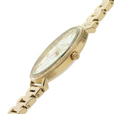 Buy Shop Michael Kors Pyper Three Hand White Dial Gold Steel Strap Watch For Women - MK4666 USA Online