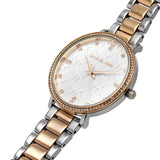 Buy Shop Michael Kors Pyper Quartz White Dial Two Tone Steel Strap Watch For Women - MK4667 USA Online