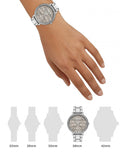 Buy Shop Michael Kors Pyper Analog Gray Dial Silver Steel Strap Watch For Women - MK4672 USA Online