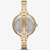 Buy Shop Michael Kors Naia Quartz Gold Dial Gold Steel Strap Watch for Women - MK4687 USA Online