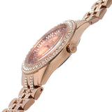 Buy Shop Michael Kors Harlowe Rose Gold Dial Rose Gold Steel Strap Watch For Women - MK4710 USA Online