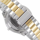 Buy Shop Michael Kors Slim Runway Three Hand Silver Dial Two Tone Steel Strap Watch For Women - MK4735 USA Online