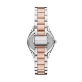 Buy Shop Michael Kors Lauryn Three-Hand Blue Dial Two Tone Steel Strap Watch for Women - MK4738 USA Online
