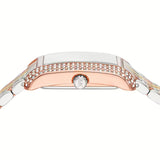 Buy Shop Michael Kors Emery Three-Hand White Dial Two Tone Steel Strap Watch for Women - MK4744 USA Online