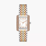 Buy Shop Michael Kors Emery Three-Hand White Dial Two Tone Steel Strap Watch for Women - MK4744 USA Online
