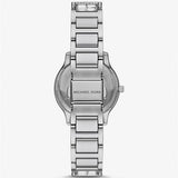 Buy Shop Michael Kors Sage Pavé Crystals Silver Dial Silver Steel Strap Watch for Women - MK4825LE USA Online