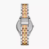 Buy Shop Michael Kors Harlowe Three-Hand Mother of Pearl White Dial Tri Tone Steel Strap Watch for Women - MK4846 USA Online