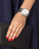 Buy Shop Michael Kors Blair Silver Dial Silver Steel Strap Watch for Women - MK5165 USA Online