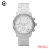 Buy Shop Michael Kors Runway White Dial White Steel Strap Watch for Women - MK5188 USA Online
