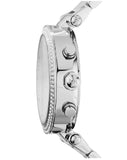 Buy Shop Michael Kors Parker Silver Dial Silver Steel Strap Watch for Women - MK5353 USA Online