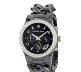 Buy Shop Michael Kors Ceramic Black Dial Black Steel Strap Watch for Women - MK5388 USA Online