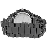 Buy Shop Michael Kors Ceramic Black Dial Black Steel Strap Watch for Women - MK5388 USA Online