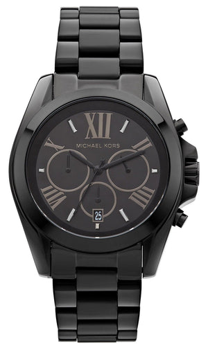 Buy Shop Michael Kors Bradshaw Black Dial Black Steel Strap Watch for Men - MK5550 USA Online