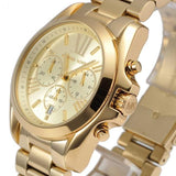 Buy Shop Michael Kors Bradshaw Gold Dial Gold Steel Strap Watch for Women - MK5605 USA Online