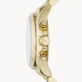 Buy Shop Michael Kors Bradshaw Black Dial Gold Steel Strap Watch for Women - MK5739 USA Online
